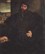 Lorenzo Lotto Gentiluomo (mk45) oil painting artist